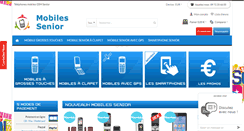 Desktop Screenshot of mobiles-senior.com